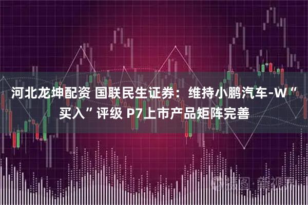 河北龙坤配资 国联民生证券：维持小鹏汽车-W“买入”评级 P7上市产品矩阵完善